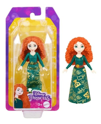 Disney Princesa Muñeca Mini Mérida 9cm para niñas HPL55