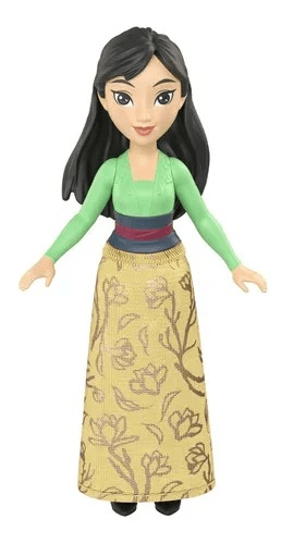 Disney Princesa Muñeca Mini Mulán 9cm para niñas HPL55