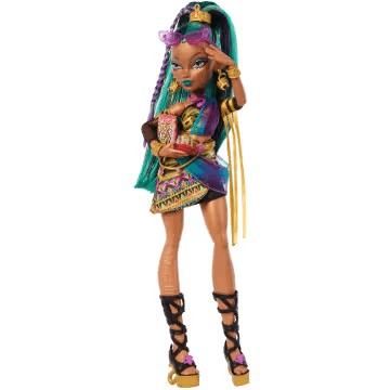 Monster High Muñeca Nefera para niñas HPD53