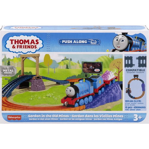 Thomas & Friends Pista Push Along Gordon en antiguas minas HGY82