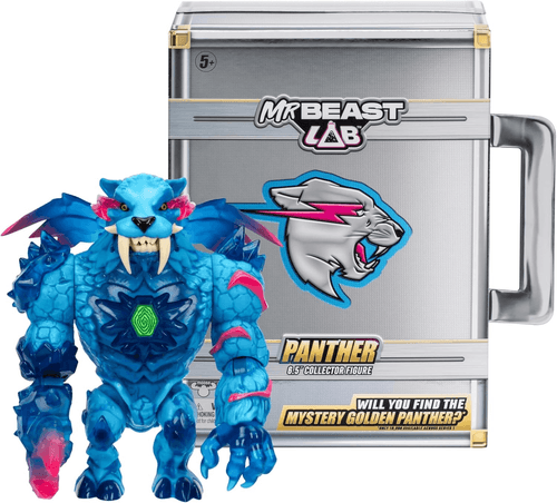 Mr. Beast Lab Collector Figure Neon Panther 24816