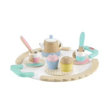 Fisher-Price Juguete para Bebés Juego de Té de Madera  HXT82