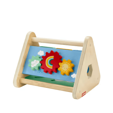 Fisher-Price Juguete Triángulo de Actividades de Madera HYG48