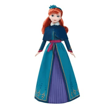Disney Frozen Muñeca Vestido de Baile Real Anna JDX42