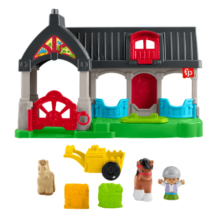 Little People Juguete para Bebés Establo de Animalitos HWR84