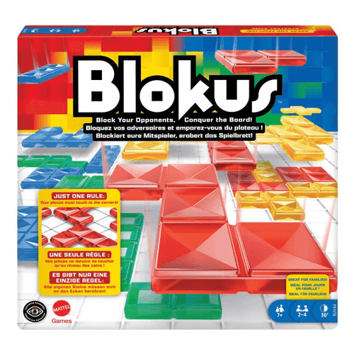 Mattel Games Juego de Mesa Blokus BJV44
