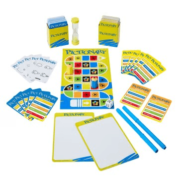 Pictionary Juego de Mesa Original 40 Aniversario para niños JDX97