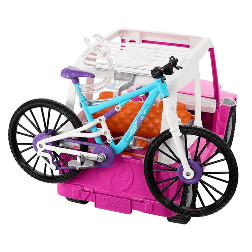 Barbie Set de Juego Muñeca con Bicicleta de Montaña HKB06