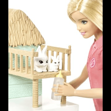Barbie Profesiones Set de Juego Rescate de Animalitos FCP78