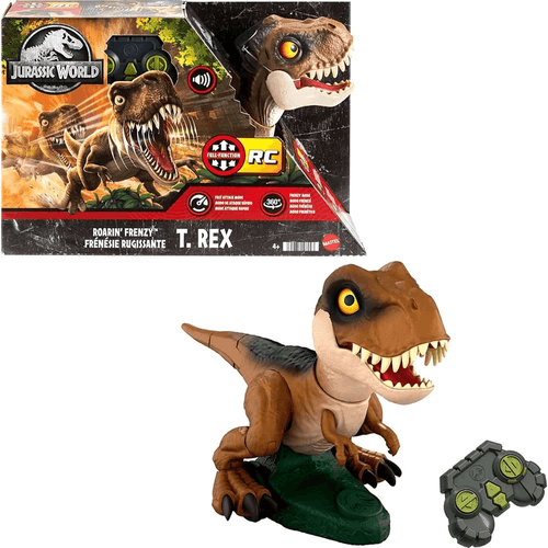 Jurassic World T. Rex Furia Rugiente con Control Remoto HTP60