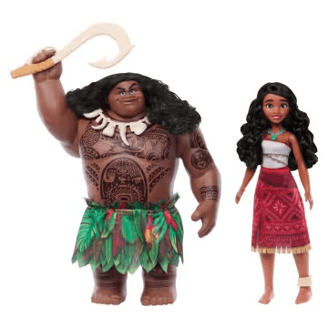 Moana 2  Muñecos Moana y Maui  JDD42