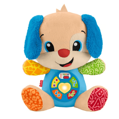Fisher-Price Ríe y Aprende Juguete Perrito Aprende Conmigo JFD19