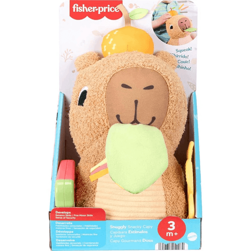 Fisher-Price Baby Juguete Capibara Estímulos y Juego JFW58