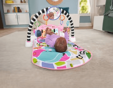 Fisher-Price Gimnasio para Bebés Piano Pataditas Rosa HWY60