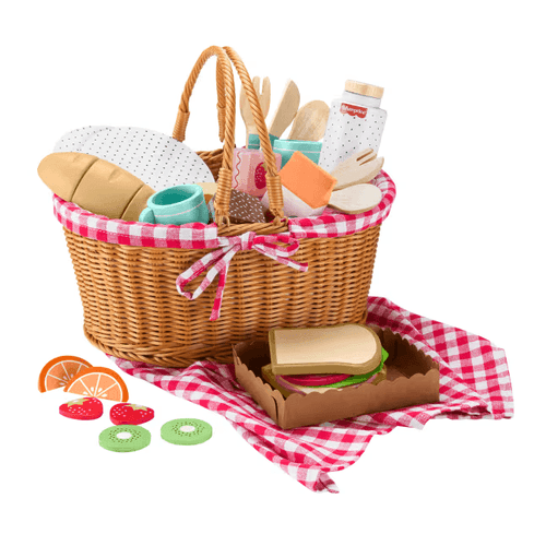 Fisher-Price Juguete para Bebés Canasta de Picnic de Madera  HXT81