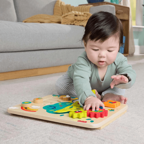 Fisher-Price Tablero de Actividades Divertidas de Madera  JDM53