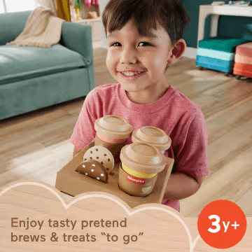 Fisher-Price Juguete Set Mi Primer Capuchino de Madera  HXT85