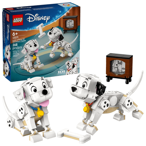 LEGO Disney Classic Lucky y Penny: Cachorros de 101 Dálmatas 43271
