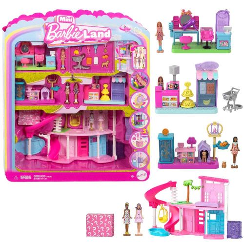 Barbie Mini BarbieLand Set de Juego Paquete Mundo Miniatura JGL31