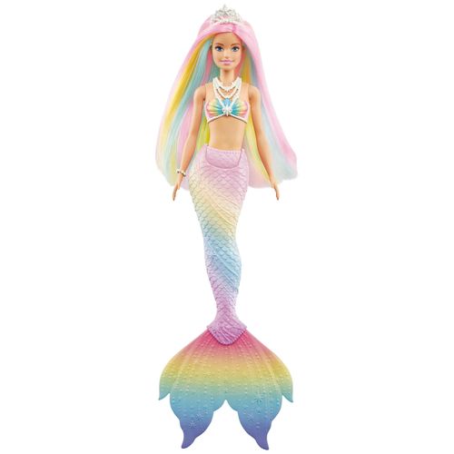 Barbie Dreamtopia Sirena Cambio de Color Agua GTF89