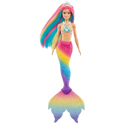 Barbie Dreamtopia Sirena Cambio de Color Agua GTF89