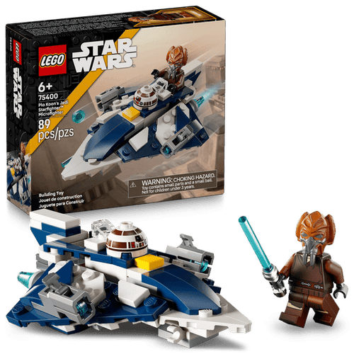 LEGO Star Wars TM Microfighter: Caza Estelar Jedi de Plo Koon 75400
