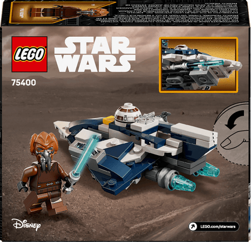 LEGO Star Wars TM Microfighter: Caza Estelar Jedi de Plo Koon 75400