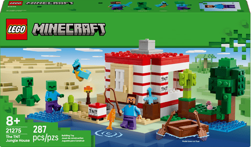 LEGO Minecraft La Casa-Dinamita de la Jungla 21275
