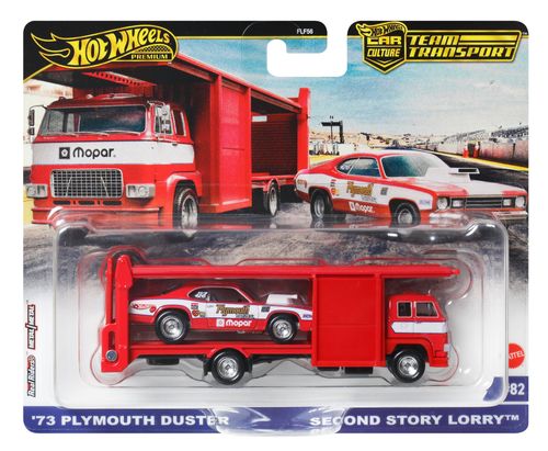 Hot Wheels Collector Auto Transportador 73 Plymouth Duster FLF56