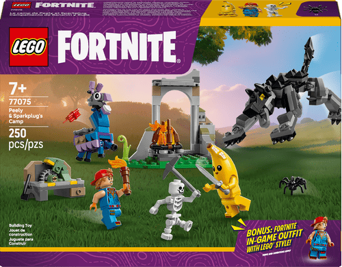 LEGO Fortnite Campamento de Bananín y Bujía 77075