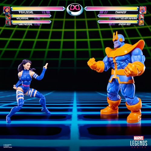 PREVENTA Hasbro Marvel  Legends Series Game Verse Psylocke Vs Thanos G0621