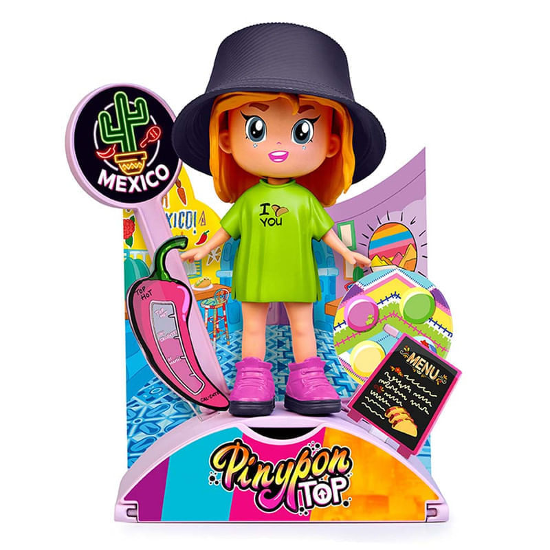 Famosa-Pinypon-Top-Food-Girl-Mexican-PNN01000