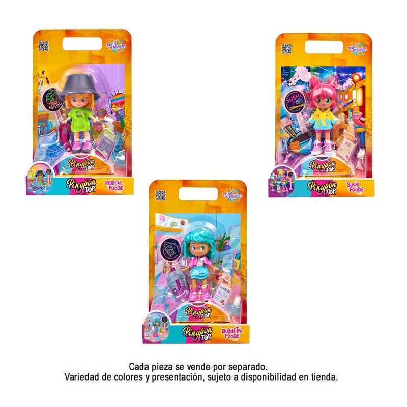 Famosa-Pinypon-Top-Food-Girl-Mexican-PNN01000