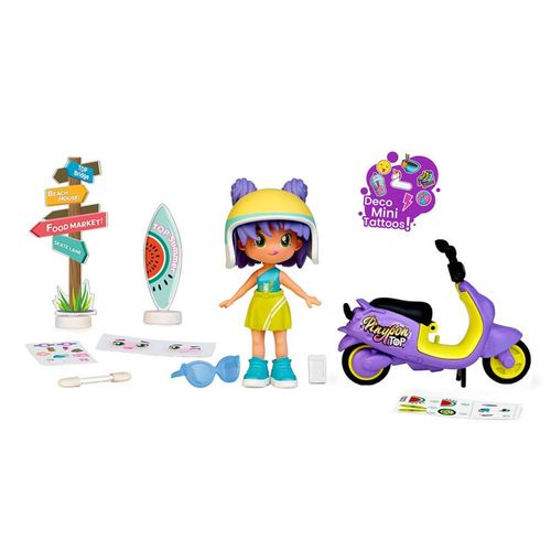 Famosa Pinypon Top Moto Girl PNN03000