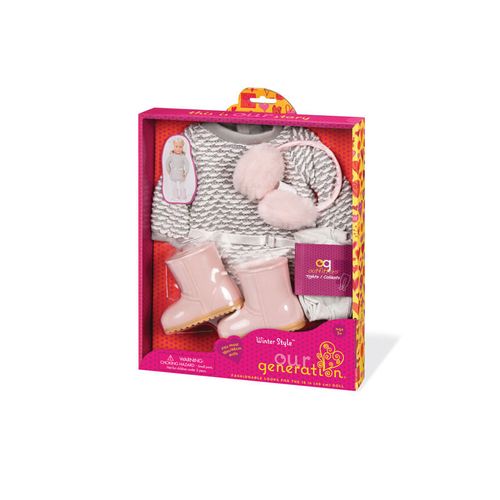 Our Generation Outfit Vestido Sueter Invierno BD30252Z