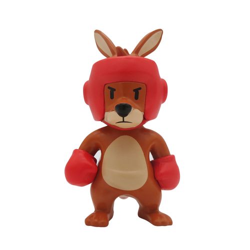 Famosa Stumble Guys 3 pack Boxing Roo, Quarterbarck y Amethyst Nyx Figura 5 cm