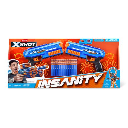 XSHOT Insanity Double Manic Blaster
