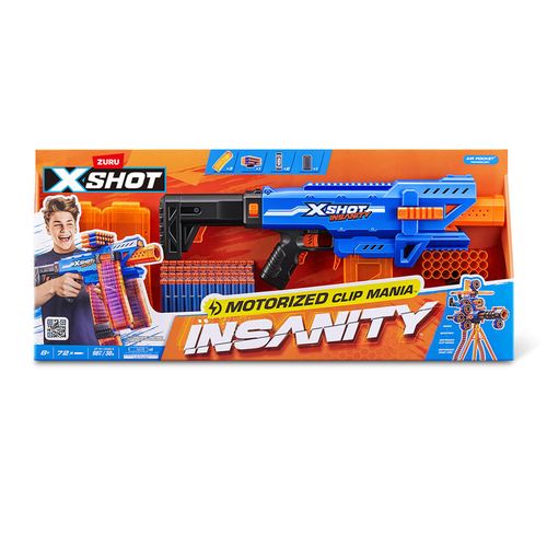 XSHOT Insanity Motorized Clip Mania