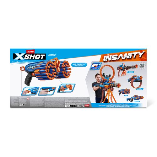XSHOT Insanity Double Manic Blaster