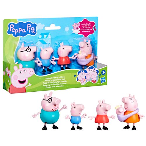 Peppa Pig Peppa Y Su Familia De Cinco
