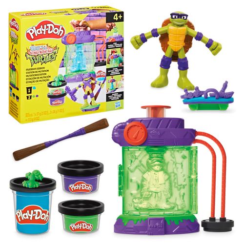Tortugas Ninja Estación De Mutación De Play-Doh