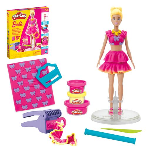 Play-Doh Barbie Set De Volantes Y Lazos