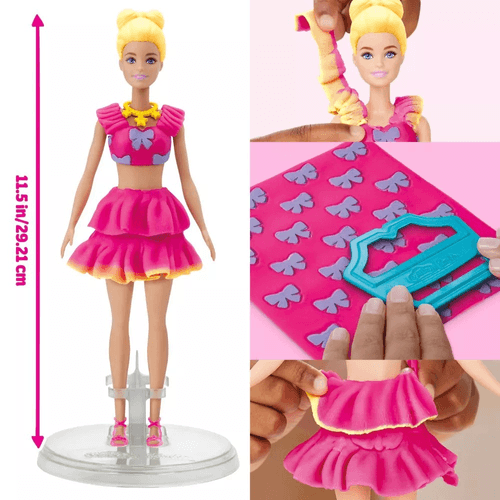 Play-Doh Barbie Set De Volantes Y Lazos