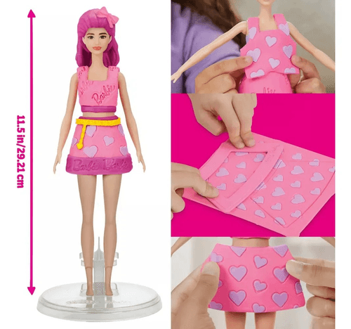 Play-Doh Barbie Set Corazones Y Cabellos