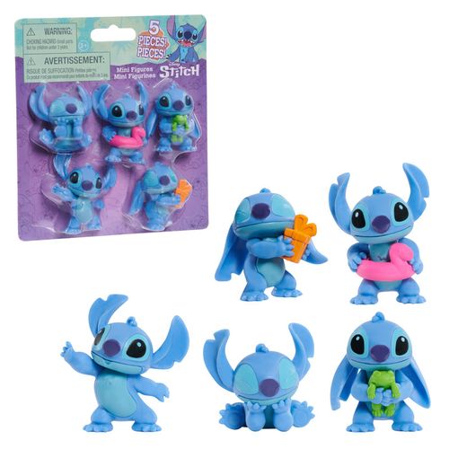 Stitch 5 Pack Mini Figure Set
