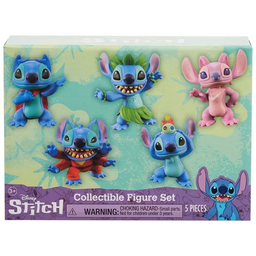 Stitch 5 Pack Collectible Figure Set
