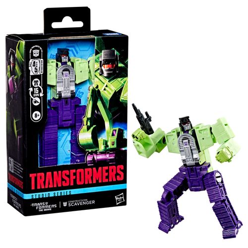 PREVENTA Hasbro Transformers Studio Series Clase De Lujo Transformers: La Película Constructicon Scavenger