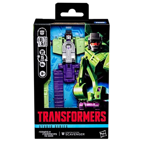 Hasbro Transformers Studio Series Clase De Lujo Transformers: La Película Constructicon Scavenger