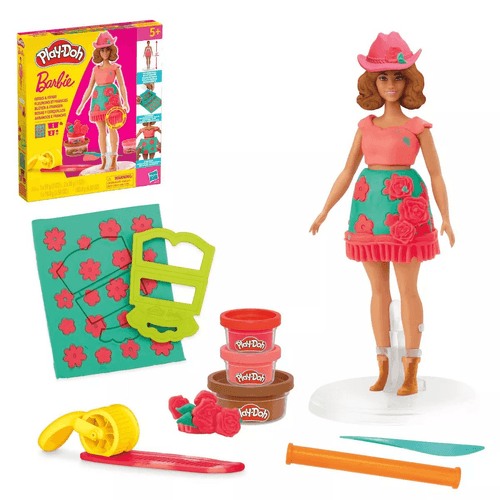 Play-Doh Barbie Rosas y Cerquillos