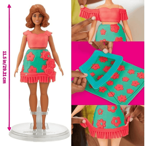 Play-Doh Barbie Rosas y Cerquillos